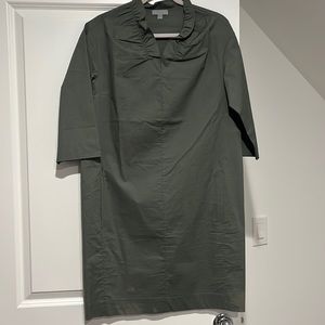 COS amidi dress Olive green size EU 36 (6-8 US)